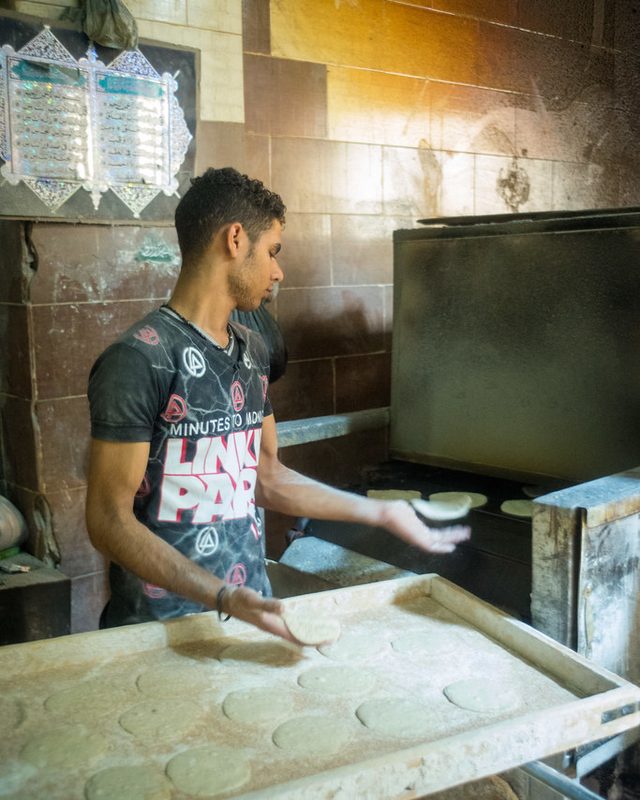 Baş fırıncı Ferhat Işık portresi